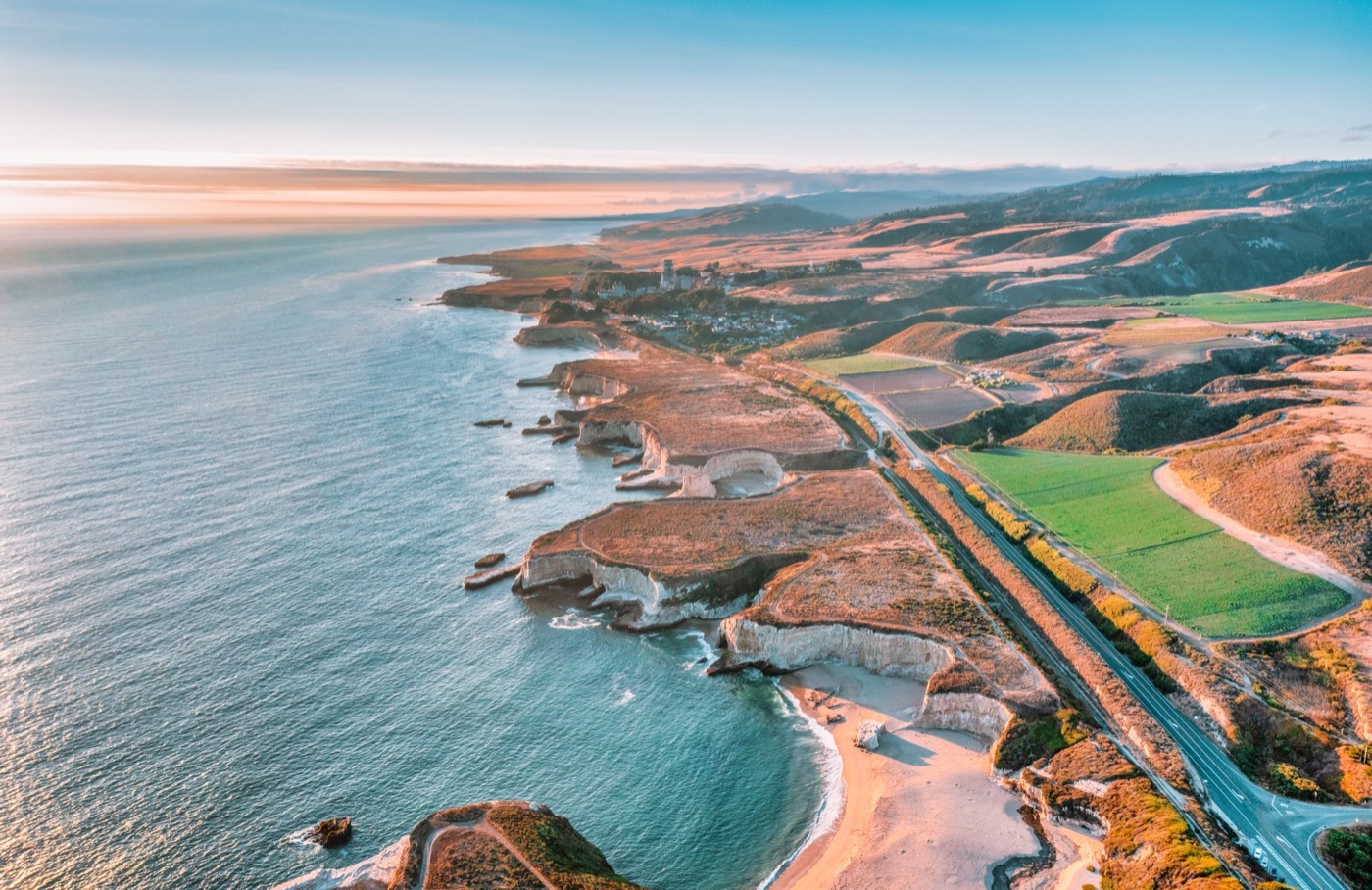 Golden Light over Highway One