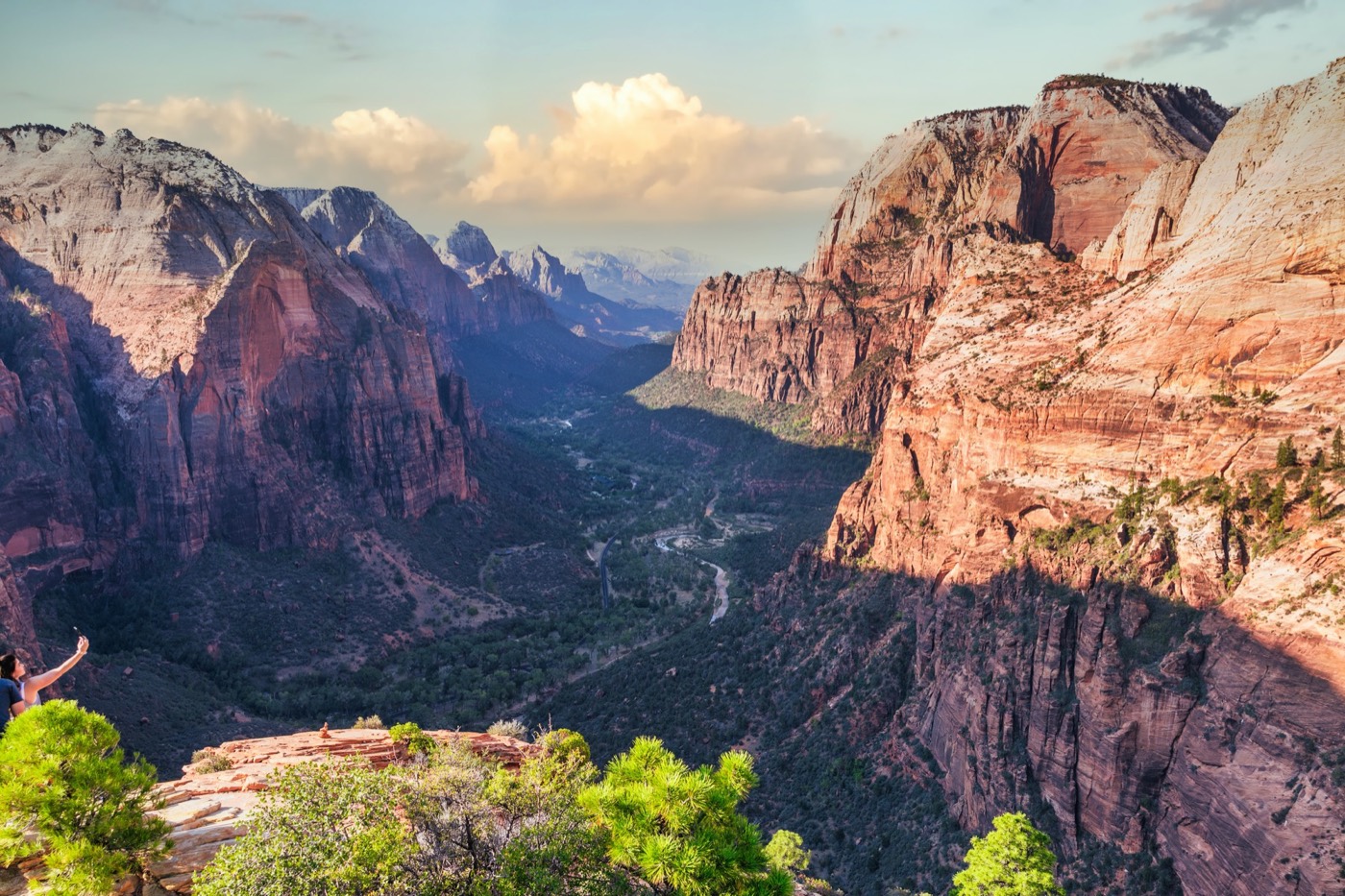 Golden Light over Zion