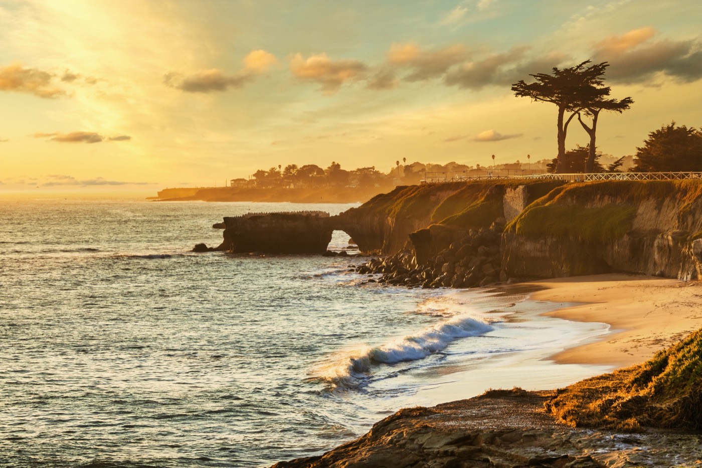 Natural Bridges at Sunset