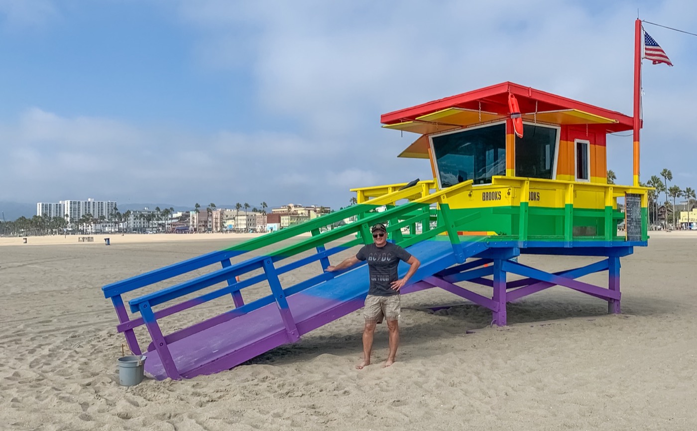 Pride Tower at Venice Beach