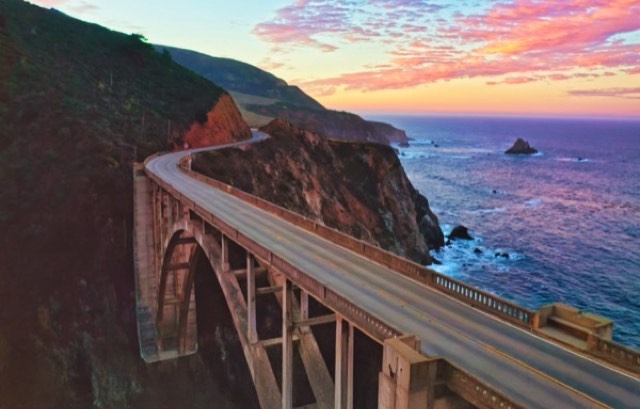 Bixby Bridge at Dusk