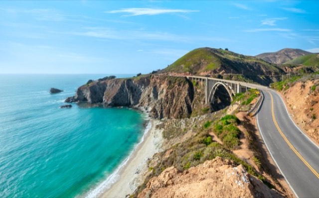 Bixby Bridge Over Turquoise