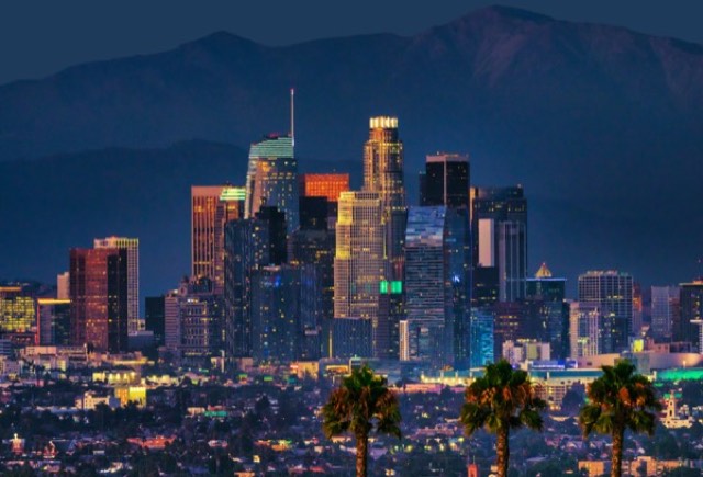 Downtown Skyline at Night
