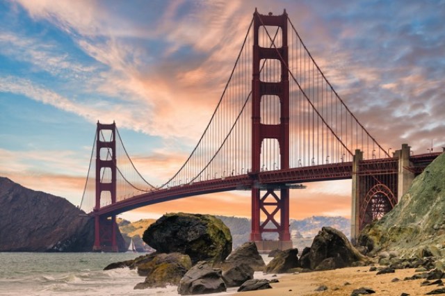 Golden Gate from the Shore