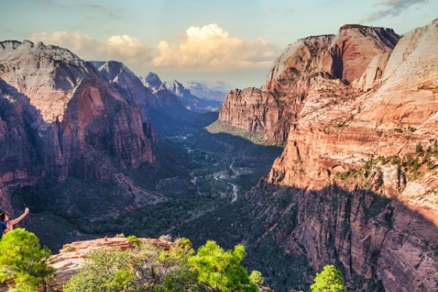 Golden Light over Zion