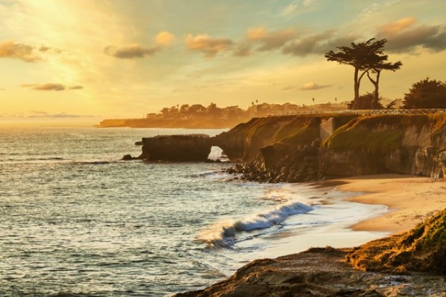 Natural Bridges at Sunset