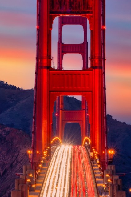 Twilight Trails Through the Gate