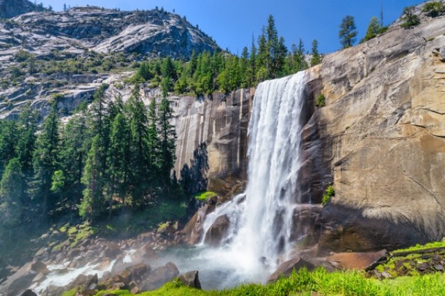 Vernal Fall from the Trail